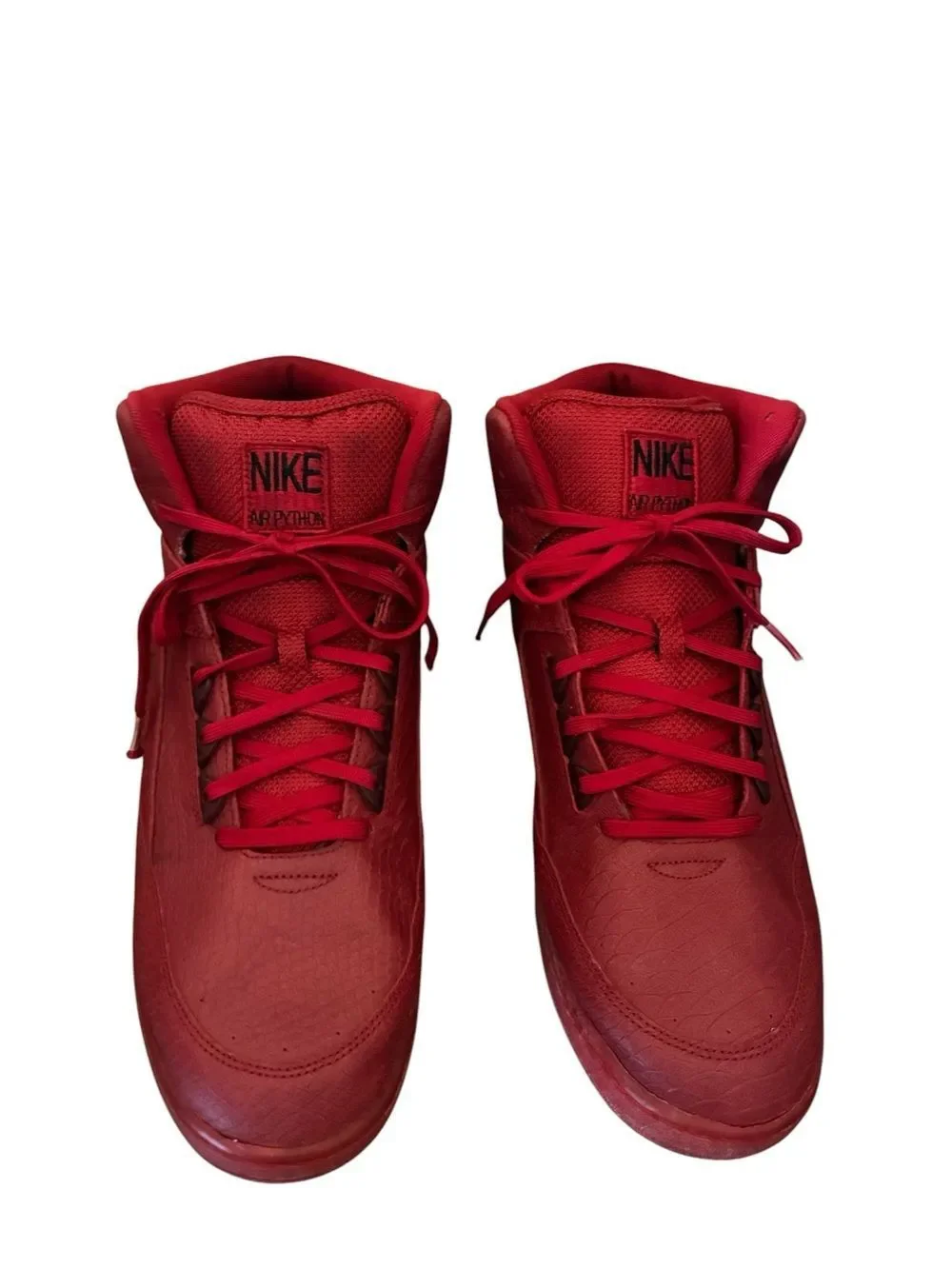 Nike Red High-Top Athletic Sneakers Men’s Size 15